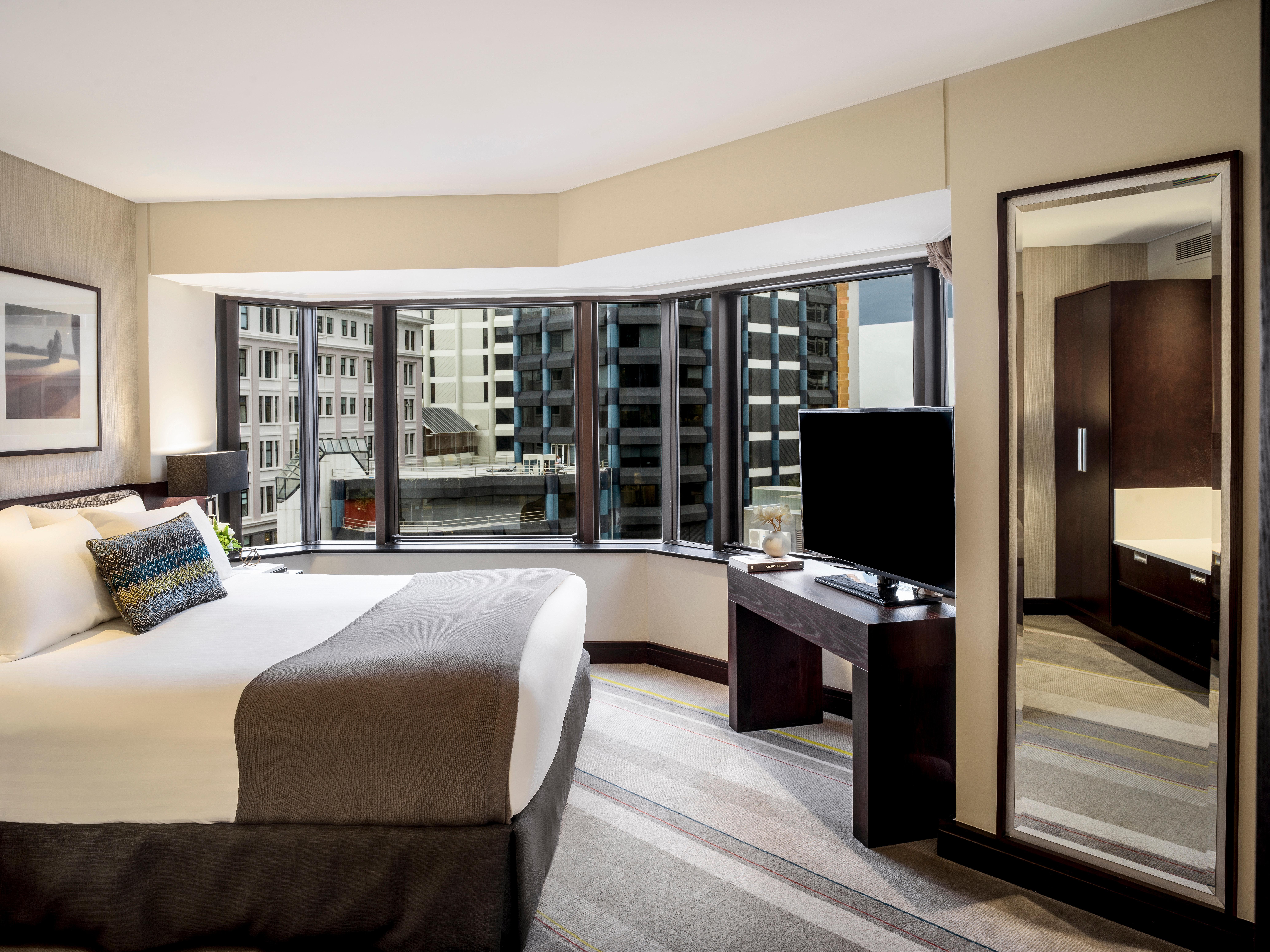 Intercontinental Wellington By Ihg Exterior foto A bedroom at the hotel