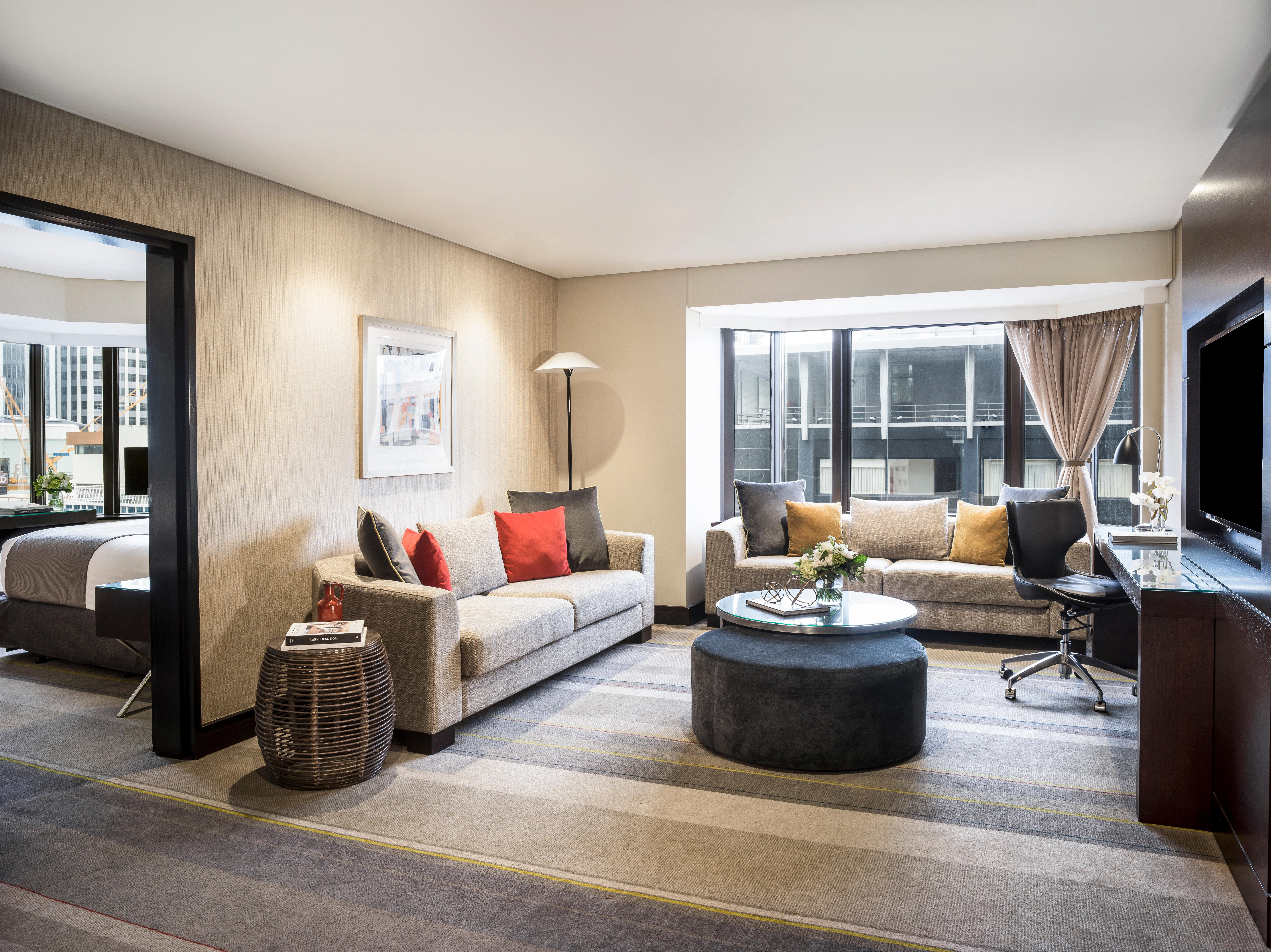 Intercontinental Wellington By Ihg Exterior foto A suite at the hotel